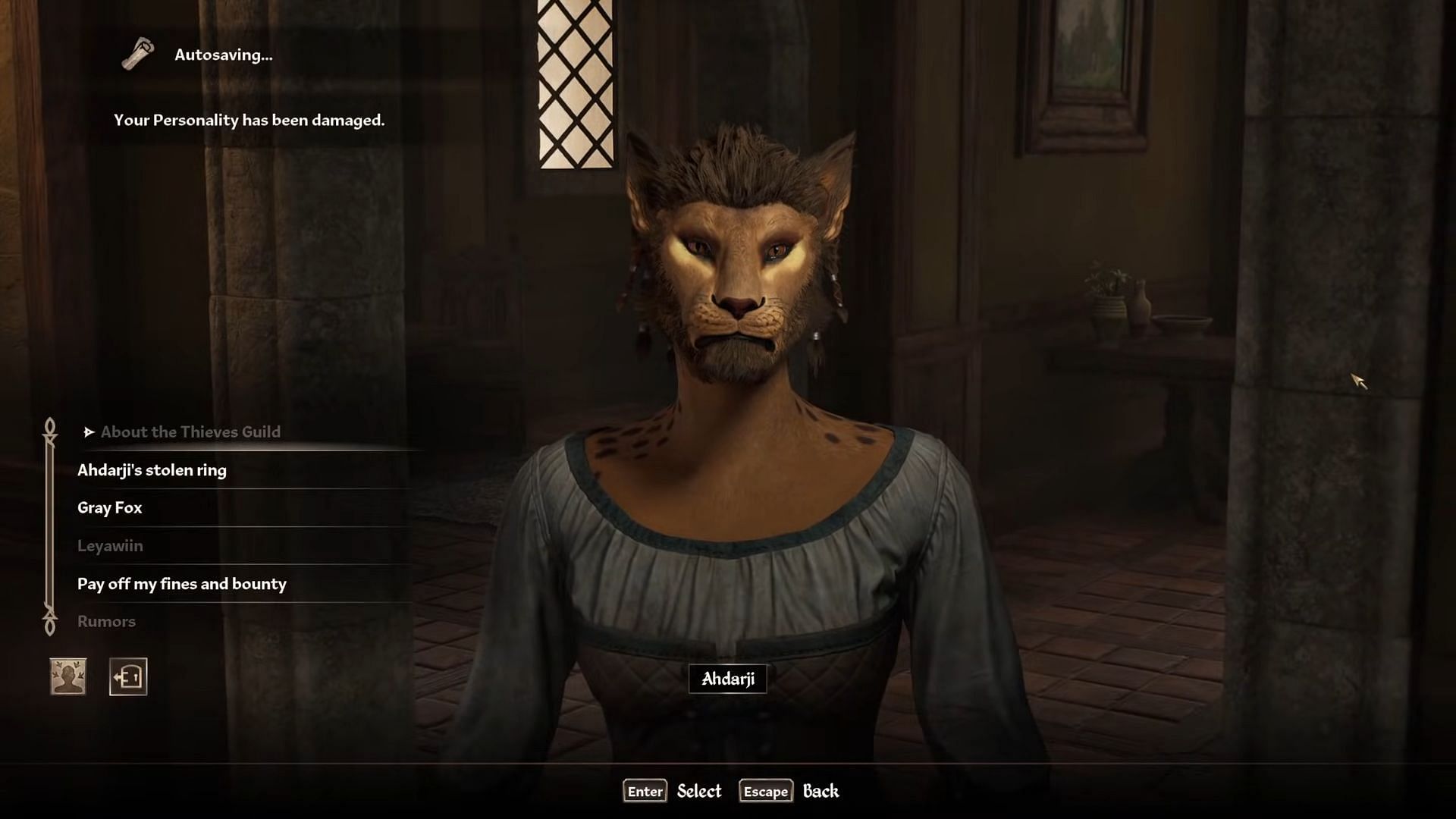 Ahdarji in Ahdaji’s Heirloom quest (Image via Bethesda || YouTube/@Kibbles Gaming)